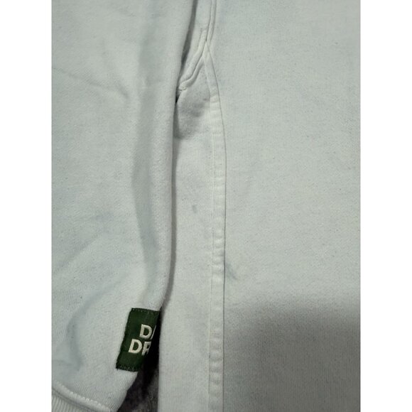 Daily Drills Oversized Crew Size XS/S Sweatshirt Terry Faded Green Blue - Picture 12 of 12